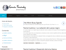 Tablet Screenshot of germanfernandez.com